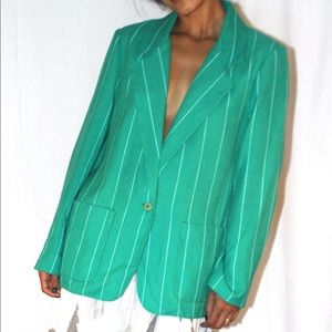 Striped blazer